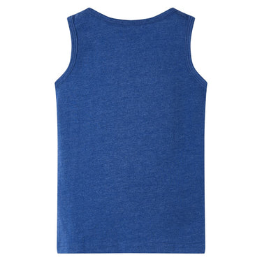Vidaxl kindertopje 116 gemêleerd donkerblauw