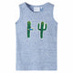 Vidaxl kindertopje 104 gemêleerd blauw