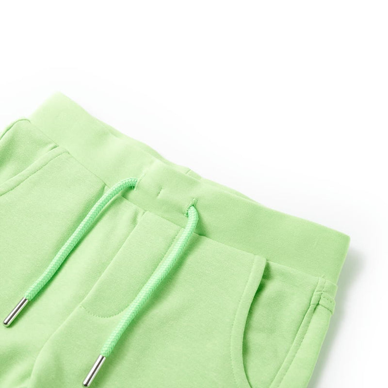 Load image into Gallery viewer, VidaXL Kindershort 92 fluorescerend groen
