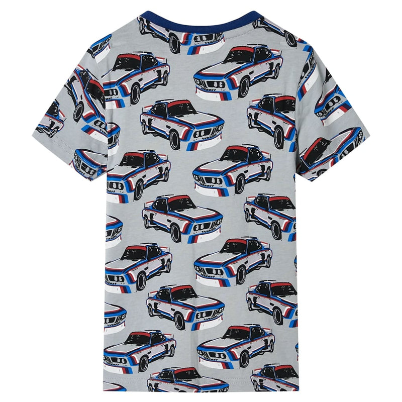 Chargez l'image dans la visionneuse de la galerie, Vidaxl kinderpyjama met korte mouwen 128 grijs
