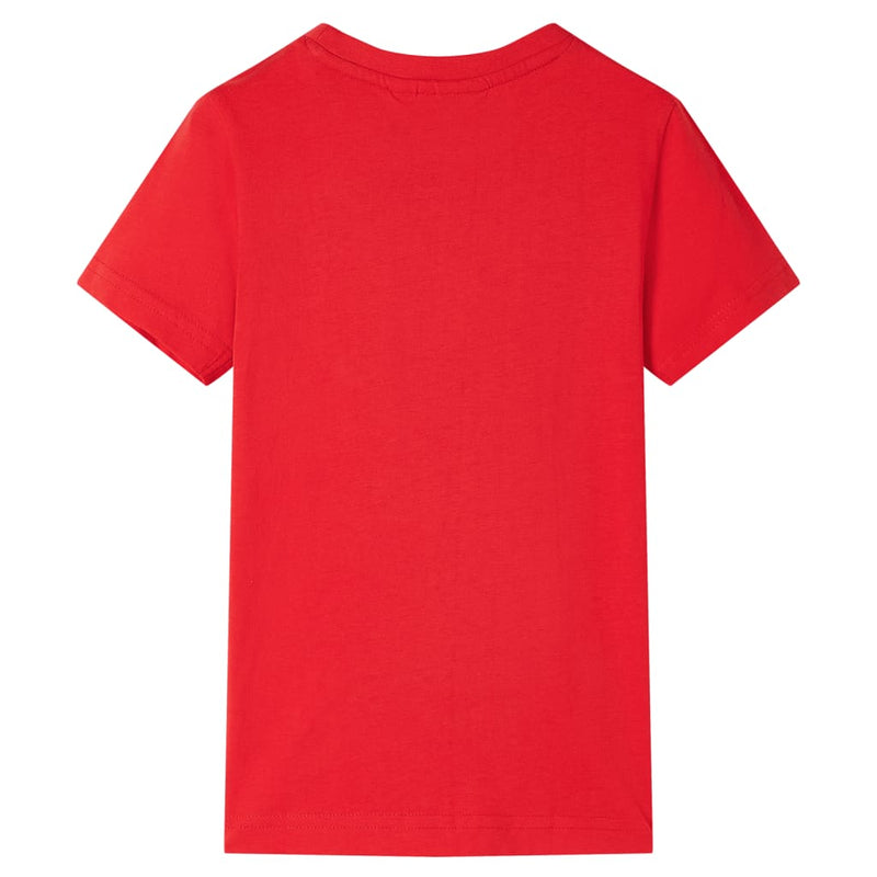 Afbeelding laden in galerijviewer, VidaXL Kindershirt 92 rood
