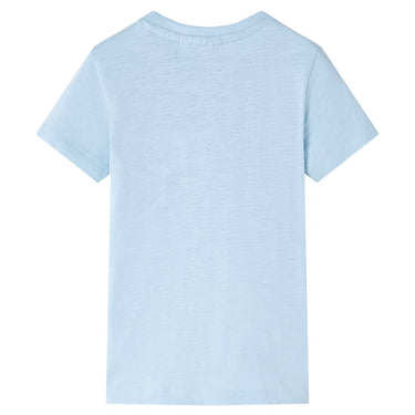 Vidaxl kindershirt 128 lichtblauw