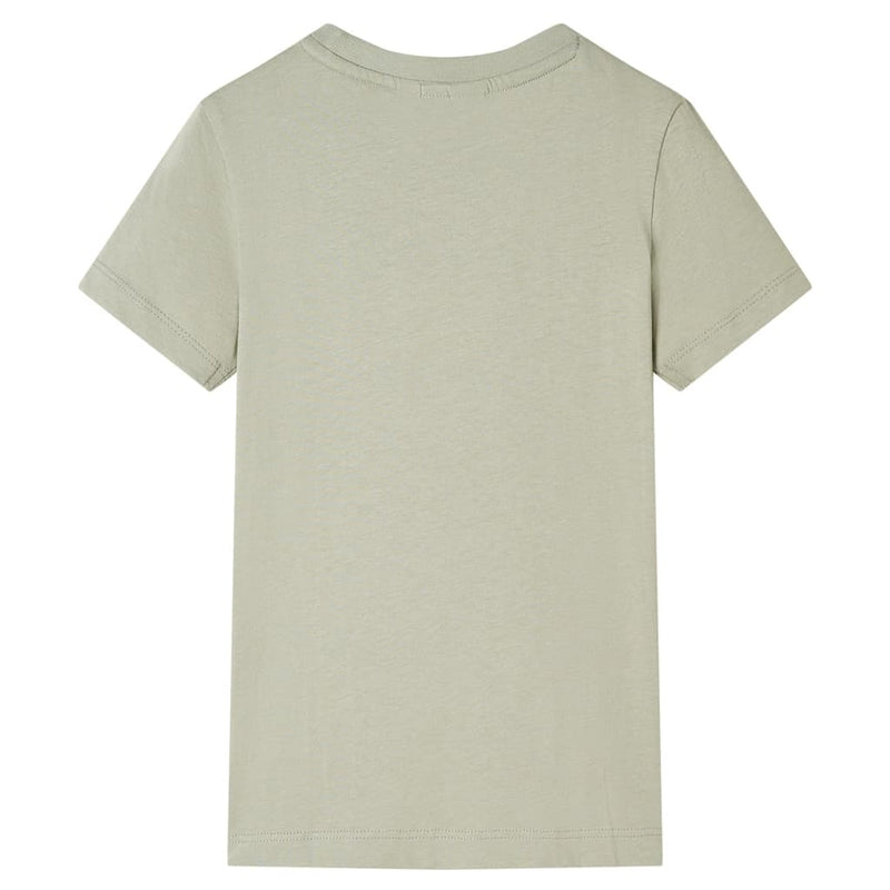 Afbeelding laden in galerijviewer, VidaXL Kindershirt 116 lichtkakikleurig
