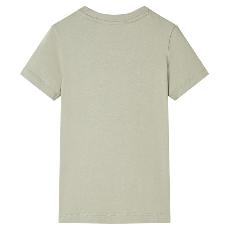 Chargez l'image dans la visionneuse de la galerie, VidaXL Kindershirt 128 lichtkakikleurig
