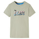 VidaXL Kindershirt 140 lichtkakikleurig