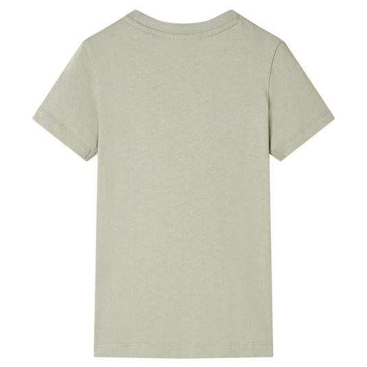 VidaXL Kindershirt 140 lichtkakikleurig