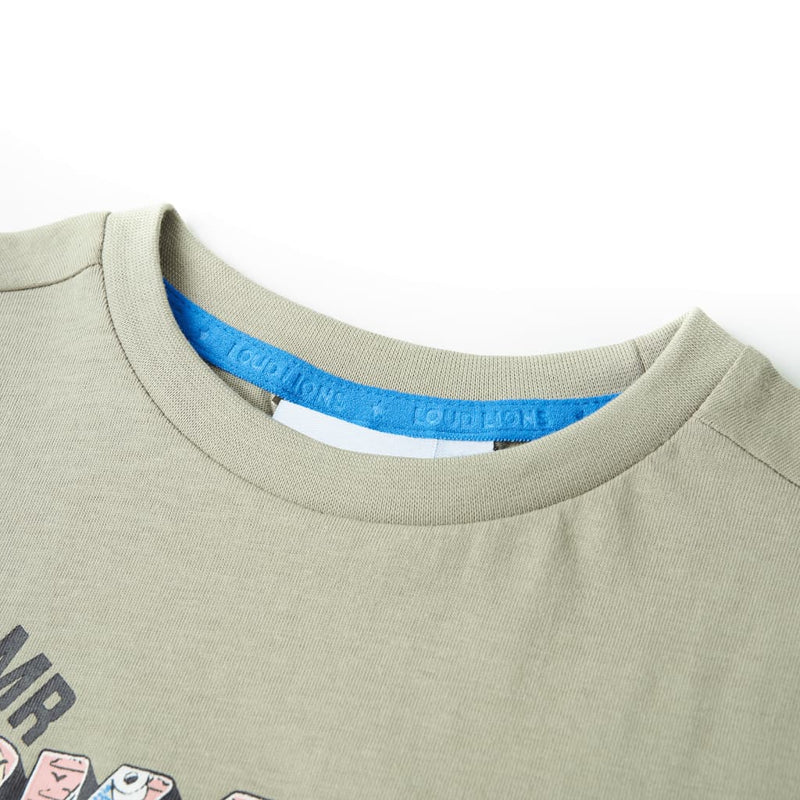 Load image into Gallery viewer, VidaXL Kindershirt 140 lichtkakikleurig
