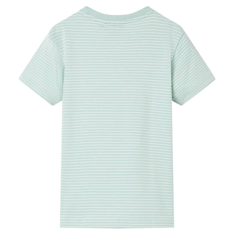 Load image into Gallery viewer, Vidaxl kindershirt met strepen 140 lichtmint
