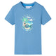 Vidaxl kindershirt 140 middenblauw