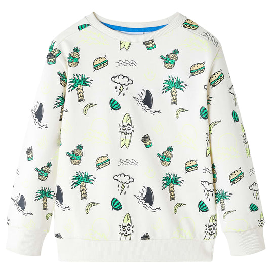 Vidaxl kindertrui 128 zachtecru
