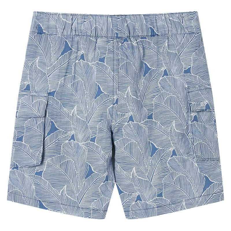 Load image into Gallery viewer, Vidaxl kindershorts met trekkoord 116 donkerblauw
