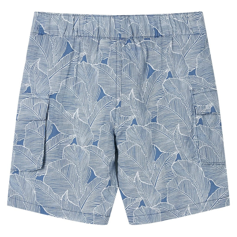 Load image into Gallery viewer, VidaXL Kindershorts met trekkoord 140 donkerblauw

