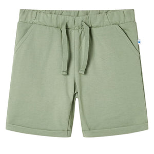 Vidaxl kindershorts met trekkoord 92 lichtkaki