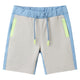 Vidaxl kindershort met trekkoord 128 blauw
