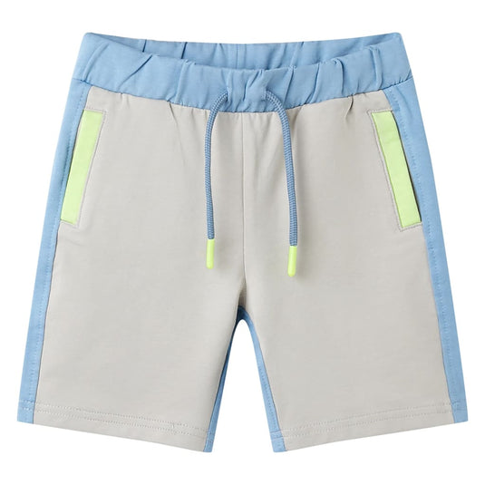 Vidaxl kindershort met trekkoord 140 blauw