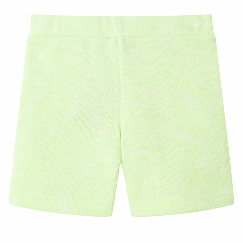 Load image into Gallery viewer, VidaXL Kindershorts met trekkoord 128 neongeel
