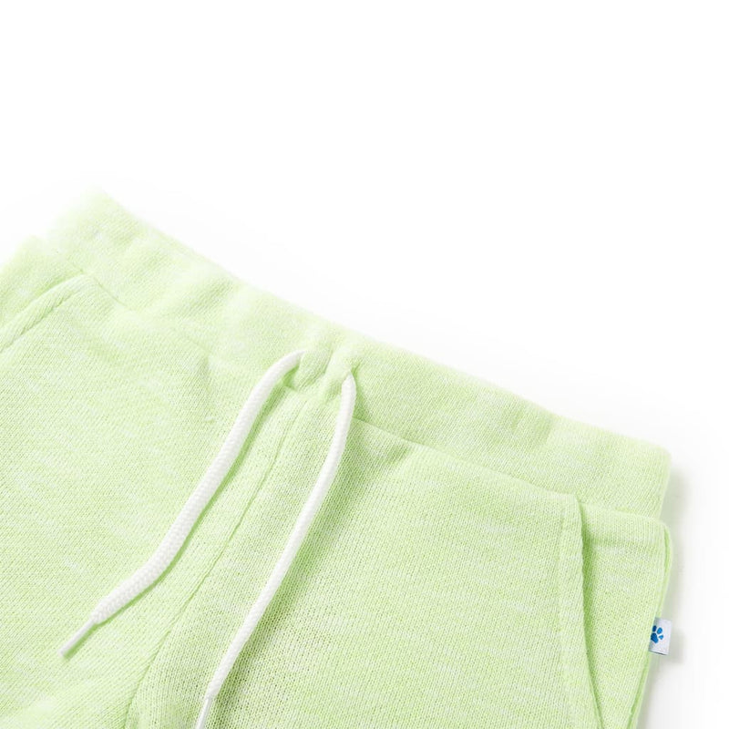 Load image into Gallery viewer, VidaXL Kindershorts met trekkoord 128 neongeel

