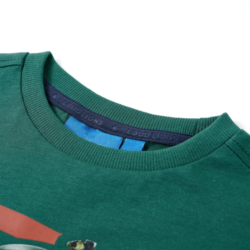 Load image into Gallery viewer, VidaXL Kindershirt met lange mouwen 104 groen
