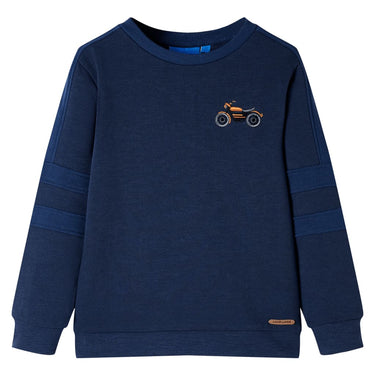 Vidaxl kindertrui 92 gemêleerd marineblauw