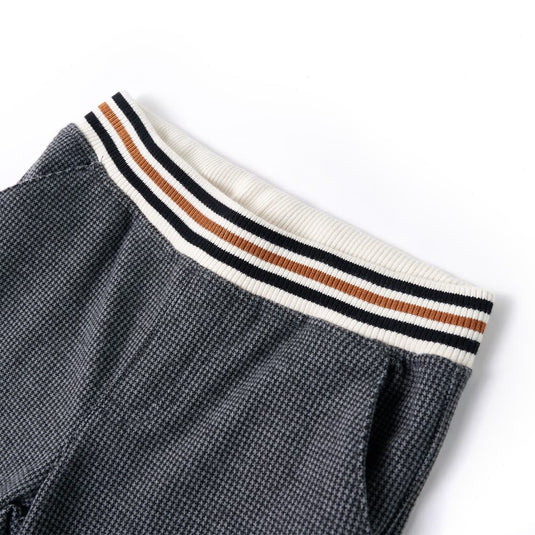 Vidaxl kinderbroek 128 antracietkleurig