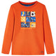 Vidaxl kindershirt met lange mouwen 104 oranje