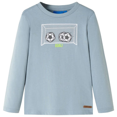 Vidaxl kindershirt met lange mouwen 92 lichtblauw