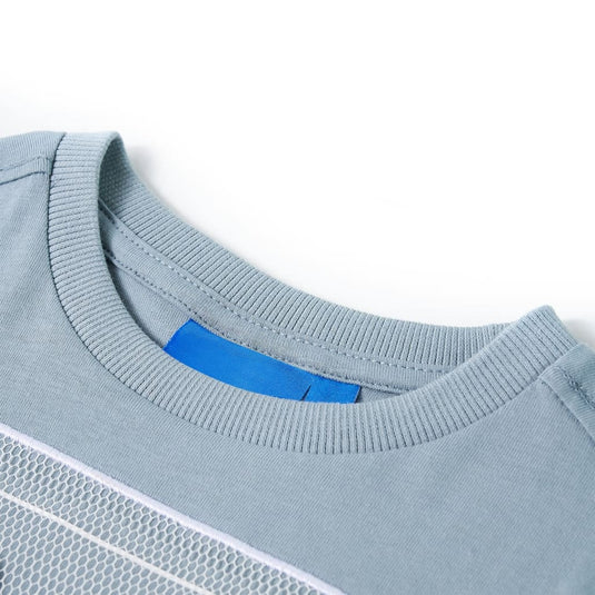 Vidaxl kindershirt met lange mouwen 92 lichtblauw