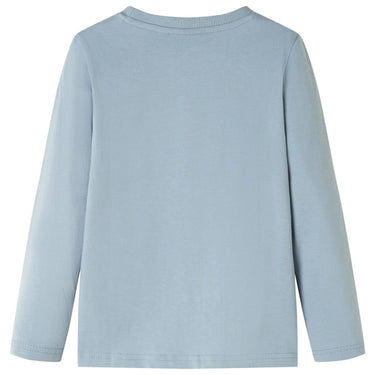 Vidaxl kindershirt met lange mouwen 116 lichtblauw