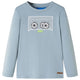 Vidaxl kindershirt met lange mouwen 128 lichtblauw
