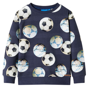 Vidaxl kindertrui 128 marineblauw