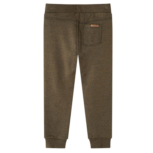 Vidaxl kinderjoggingbroek 92 gemêleerd kakikleurig