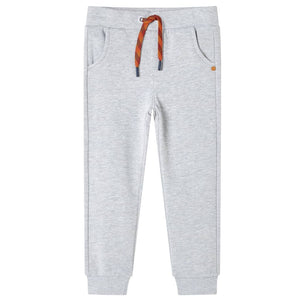 Vidaxl kinderjoggingbroek 92 gemêleerd grijs