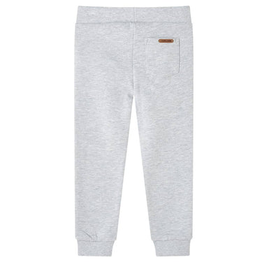 Vidaxl kinderjoggingbroek 92 gemêleerd grijs