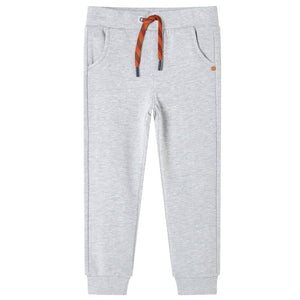 Vidaxl kinderjoggingbroek 104 gemêleerd grijs