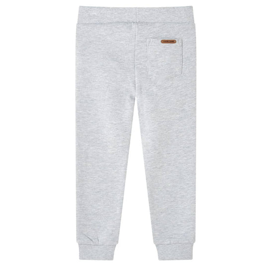 Vidaxl kinderjoggingbroek 104 gemêleerd grijs