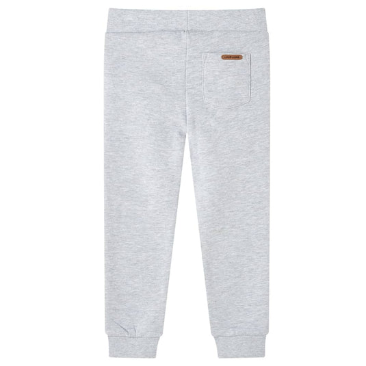 Vidaxl kinderjoggingbroek 140 gemêleerd grijs