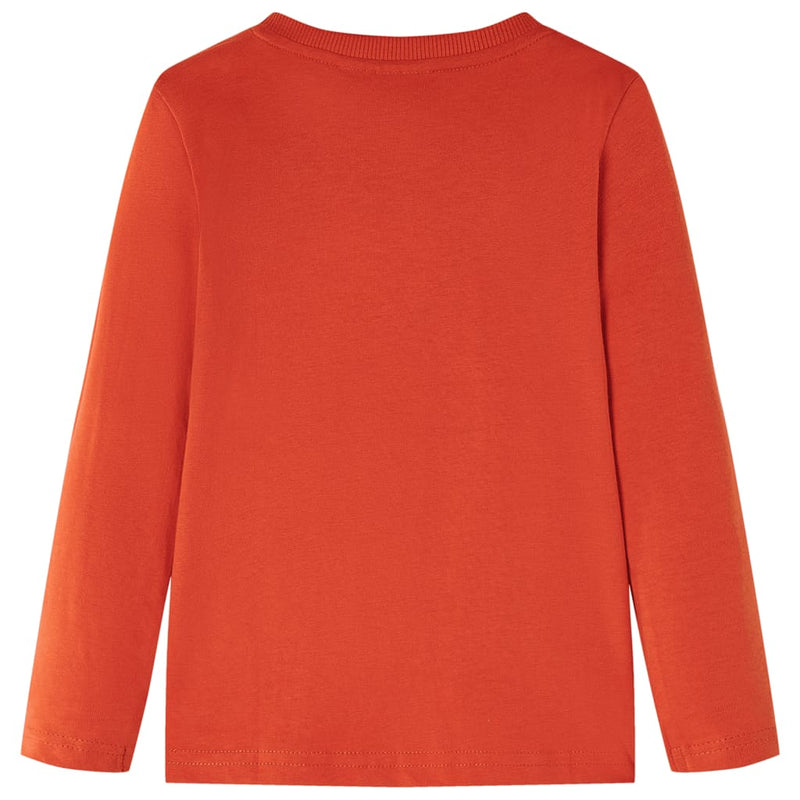 Load image into Gallery viewer, VidaXL Kindershirt met lange mouwen 92 oranje
