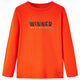 Vidaxl kindershirt met lange mouwen 128 felroranje