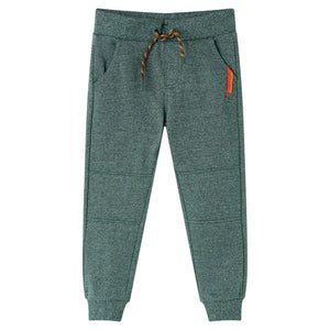 Vidaxl kinderjoggingbroek 92 donkergroen