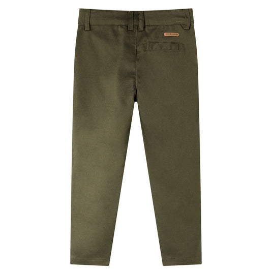Vidaxl kinderbroek 92 kakikleurig