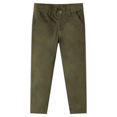 Vidaxl kinderbroek 128 kakikleurig