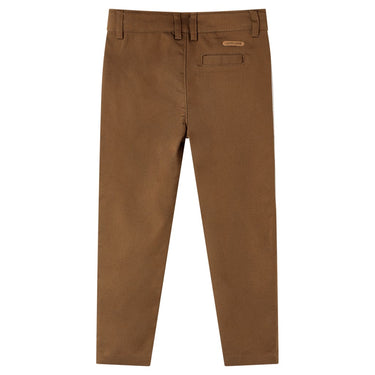Vidaxl kinderbroek 104 cognackleurig