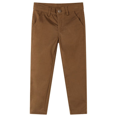 Vidaxl kinderbroek 116 cognackleurig