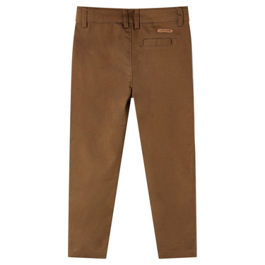 Vidaxl kinderbroek 128 cognackleurig