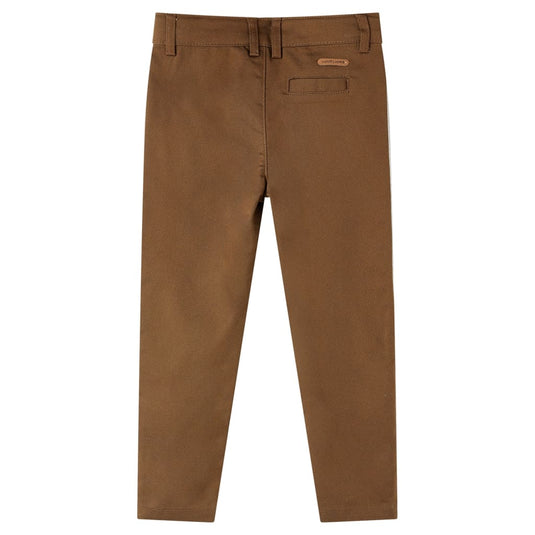 VidaXL Kinderbroek 140 cognackleurig