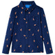 Vidaxl kindershirt 140 marineblauw