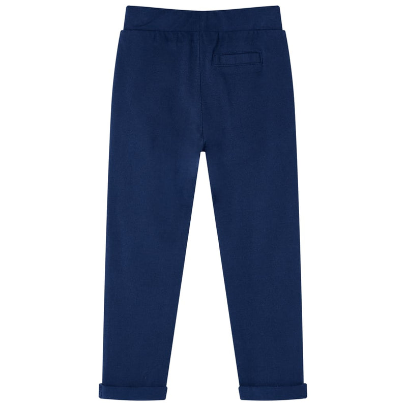 Load image into Gallery viewer, Vidaxl kinderbroek met trekkoord 92 marineblauw
