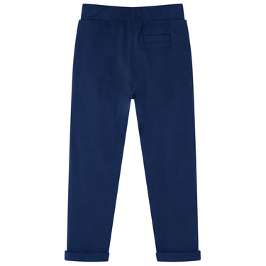 Vidaxl kinderbroek met trekkoord 128 marineblauw