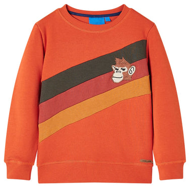 Vidaxl kindertrui 128 oranje