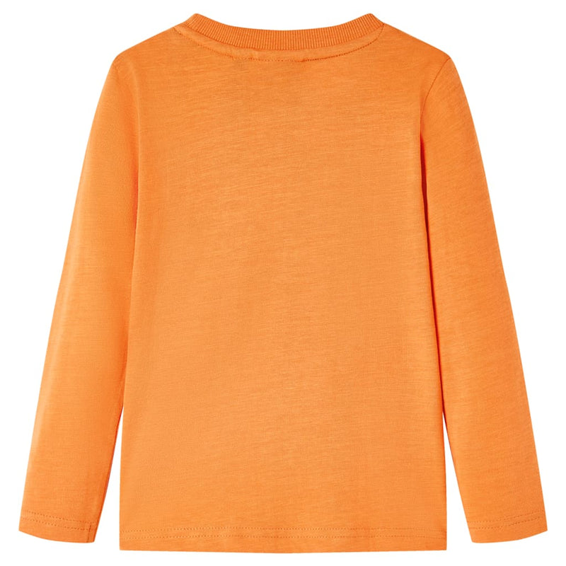 Load image into Gallery viewer, Vidaxl kindershirt met lange mouwen 92 donkeroranje
